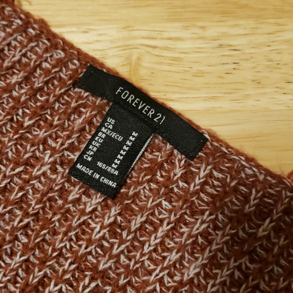 Last Chance - Bundle and Save - Forever 21 Heathered Rust Sweater - Picture 8 of 9